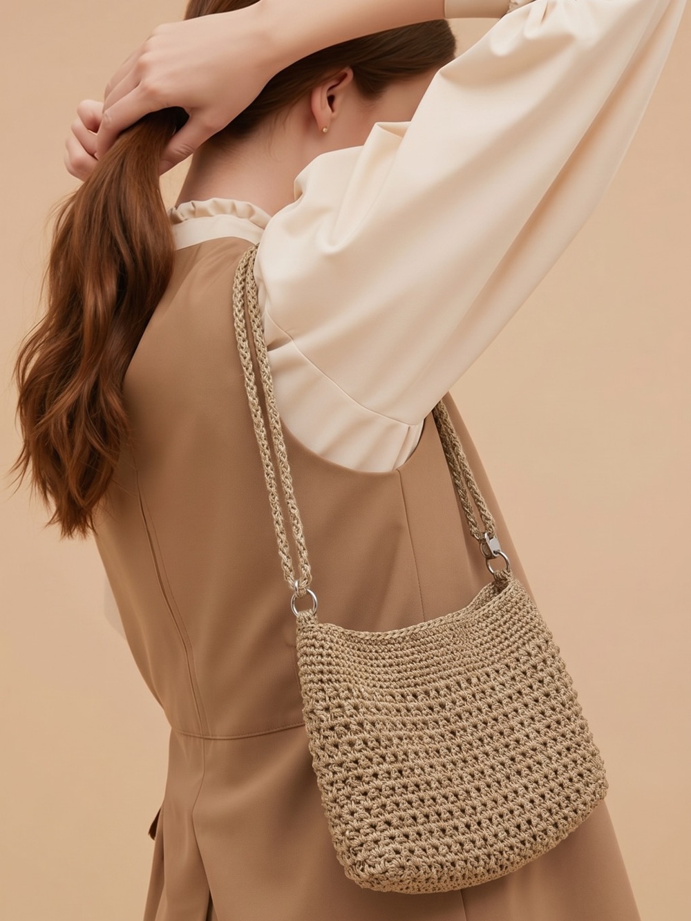 The Sak Lumi Crochet Crossbody